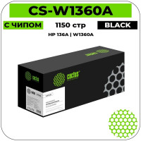 Лазерный картридж CACTUS 136A CS-W1360A W1360A черный 1150 страниц для HP LaserJet M211d/209/233/234 1773838