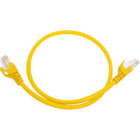 Патч-корд Netlink utp 5e кат. литой 0.5 м желтый УТ000004675