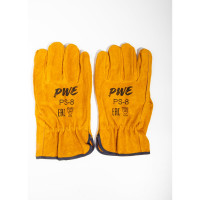 Спилковые перчатки монтажника PLAZWELD P-S8