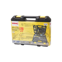 Набор инструментов WMS Tools 1/4'', 3/8", 128 предметов WMC-30128 WMC-30128(48133)