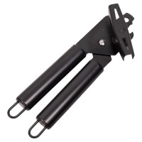 Консервный нож Mallony classico nero нержавеющая сталь, черный, non-stick (раб часть) 105274