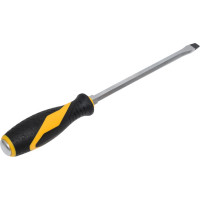 Шлицевая отвертка TOLSEN GRIPro Slotted 10.0 мм, 200 мм, силовая 20119