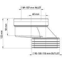 Эксцентрик Nova 60 мм,i=122мм, ø110 7153