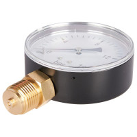 Манометр ROMMER радиальный корпус dn 80 мм 1/2" , 0...16 бар, кл.2.5 rim-0010-801615 RG00929SFN57FN