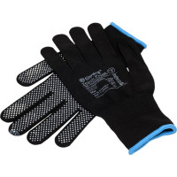 Нейлоновые перчатки с микроточечным покрытием Gward Touch Point р. L, 12 пар P3001/L
