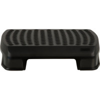 Подставка для ног Стамм рельефная поверхность, черная ПДН-30482