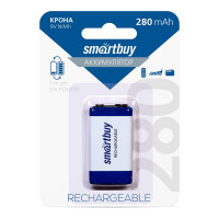 Аккумулятор Smartbuy nimh 9v /1bl 280 mah (25/200) SBBR-9V-1B280