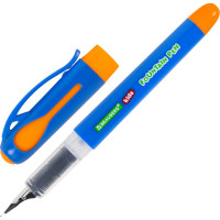 Перьевая ручка BRAUBERG KIDS с 10 сменными картриджами, иридиевое перо 143955