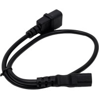 Кабель питания Filum с13- c14, 3x1 мм², 220в, 10a, чёрный, 0,6 м FL-PC16-C13-C14-0,6M