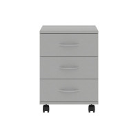 Тумба SKYLAND Simple sc-3m.1 мобильная, серый, 412x450x566 00-07101390