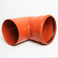 Отвод для наружной канализации Flextron d 200 мм, 87.5 градусов 148092