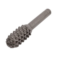 Набор шарошек рашпильных по дереву хв-к 6 мм, L 60 мм, 5 шт Pobedit 2160025