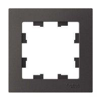1-постовая рамка Systeme Electric Atlasdesign базальт ATN001401