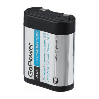 Батарейка GoPower 2CR5 BL1 Lithium 6V (6203) 00-00023062