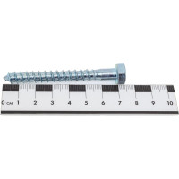 Шуруп для крепления лаг и реек STEELREX цинк 8x70 мм, коробка 25 шт. 0127008070B400002532