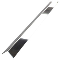 Внешний угловой профиль из нержавеющей стали РУССКИЙ ПРОФИЛЬ полированный РПН-У01 20x20 П 2,7м 4680427117787