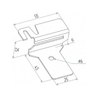 Держатель шин заземления Protectpro К-188 5001