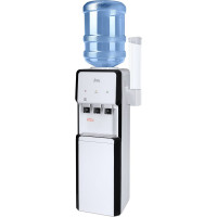 Напольный кулер ECOTRONIC V33-LCE white-black электронное охлаждение 12555