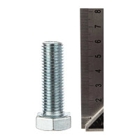 Болт Доброга М16х50 мм, к.п. 8.8, цинк, полная резьба, ГОСТ 7798/7805, 5 кг ЦБ-00025216