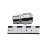 Быстроразъемное соединение (брс) европа внешняя резьба 1/2 sm сталь NBPT 58794