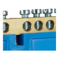 Шина "n" нулевая на din-изоляторе DORI 6x9х10 44703