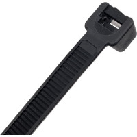 Нейлоновые стяжки Fortisflex НСС EasyFix 8x350 мм, черный, 100 шт. 89926