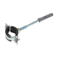 Хомут трубный LAMMIN комплект 3/4” (25-30 мм), m8 LM31008108025