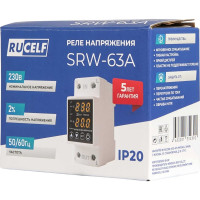 Реле напряжения RUCELF SRW-63a 14.5 кВт КА-00009130
