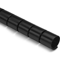 Кабельный органайзер BURO BHP CG252B Spiral Hose 25x2000mm Black 1175272
