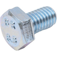 Болт Стройметиз полная резьба DIN933 М6x10 класс прочности 8.8 цинк (100 шт.) 00000059530 969093М610