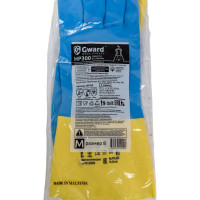 Перчатки GWARD HP300 КЩС К80 Щ50 из латекса и неопрена, двуцветные, р. M 1 пара в упаковке арт. HP300 HP300/M1