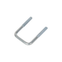 Скоба П-образная Мир Хомутов 30x30 мм, с резьбой М6, без гаек, в упаковке 4 шт. VENT30х30М6PCH51(4)