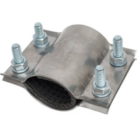 Ремонтный хомут на трубу для водоснабжения Мир Хомутов Х050 57-66 L103 REM57-62BRN41