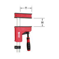 Струбцина параллельная WOODWORK 800x95 2 шт усилие 600 кг PCH-8095