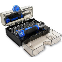 Набор бит vertextools 78 предметов, держатель, трещотка, переходник, адаптер, головки 0033-78