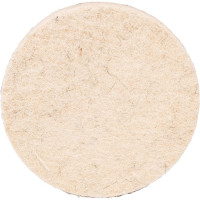 Круг полировальный 125x10 мм, М14, войлок натуральный Diamond Industrial DIDPOL1251410