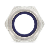 Гайка нержавеющая самоконтрящаяся Metiz-A2 М8, DIN 985, А2, 20 шт. 985M8A2 98528 20