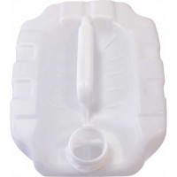 Канистра 20 л, 295x235x401 мм, со шкалой уровня, штабелируемая, антибульк, с пробкой, цвет неокрашенный Тара.ру 31737