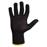Бесшовные перчатки из полиэстра для точных работ Jeta Safety р. 8/M, 3 пары JS011pb-M