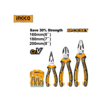 Набор плоскогубцев INGCO 3 шт. INDUSTRIAL HKHLPS2831DS