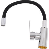 Смеситель для кухни TSARSBERG черный гибкий излив тип ГОСТ См-МОЦБА TSB-732-BL02