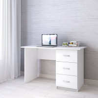 Стол письменный Арника Сити-1, белый 00-00028796