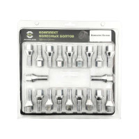 Комплект болтов Хром М12x1.5, 20 шт STARLEKS KK175110/CR