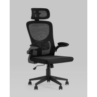 Кресло компьютерное офисное Стул Груп TopChairs Airone, черный D-502 black