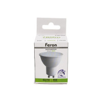 Лампа светодиодная FERON диммируемая LB-561 MR16 GU10 9W 230V 4000K, 51062