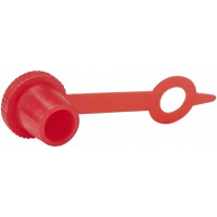 Колпачок для пресс-масленок "H" 42мм, компл. 100 шт., красный MasloSmenka 011001-100