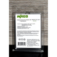 Соединитель для сращивания с рычагом WAGO (221-2411) 3шт 46196