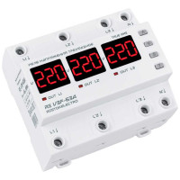 Реле напряжения ROSTOKELECTRO RE V3F-63A 46-312