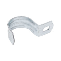 Скоба металлическая однолапковая GNG СМО с отверстием 19-20 оцинкованная, 100 шт. в упаковке GNSMO1920H