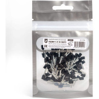 Наконечник штыревой втулочный изолированный КВТ НШВИ 1.5-10 (500 шт./уп.) 92304